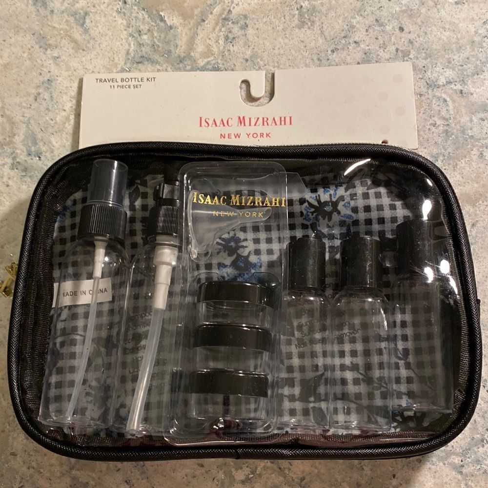 Isaac  Mizrahi  Travel Bottle Kit
